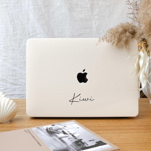 MacBook Case For MacBook Pro 14 2024 Air 13 A2337 Pro 13 15 16 Cover, Personalized MacBook Case A2681 2022 Vegan Leather Laptop Case Gifts