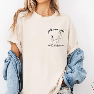 Girls gone mild Custom Bachelorette Shirts Personalized girls night Bach Party Shirts Bridal Shower party Gift girls Birthday Weekend Trip