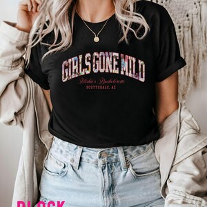 Girls gone mild Custom Bachelorette Shirts Personalized girls night Bach Party Shirts Bridal Shower party Gift girls Birthday Weekend Trip