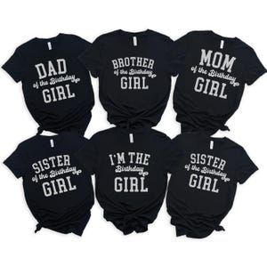 Custom Birthday Squad Shirts,Family matching Birthday t-Shirts,Birthday Group TShirts,Birthday Girl family shirt,birthday party matching Tee