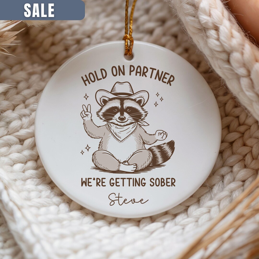 Sobriety Gift,funny Raccoon Aa Gift,funny Otter AA Gift,alcohol ...