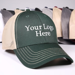 Custom Logo Embroidered Hat, Your Text Here, Cool Quote Cap, Vintage Baseball Hat Hat, Personalized Gift, Custom Dad Cap, Custom Trucker
