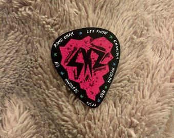 Stray Kids Rockstar Sticker || Guitar Pick Sticker || Kpop Merch