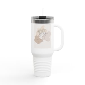 Insulated Travel Mug, 40oz with Floral Design, Perfect for Coffee Lovers, on-the-go Lifestyle, Gifts for Adventurers, Great for [...]
