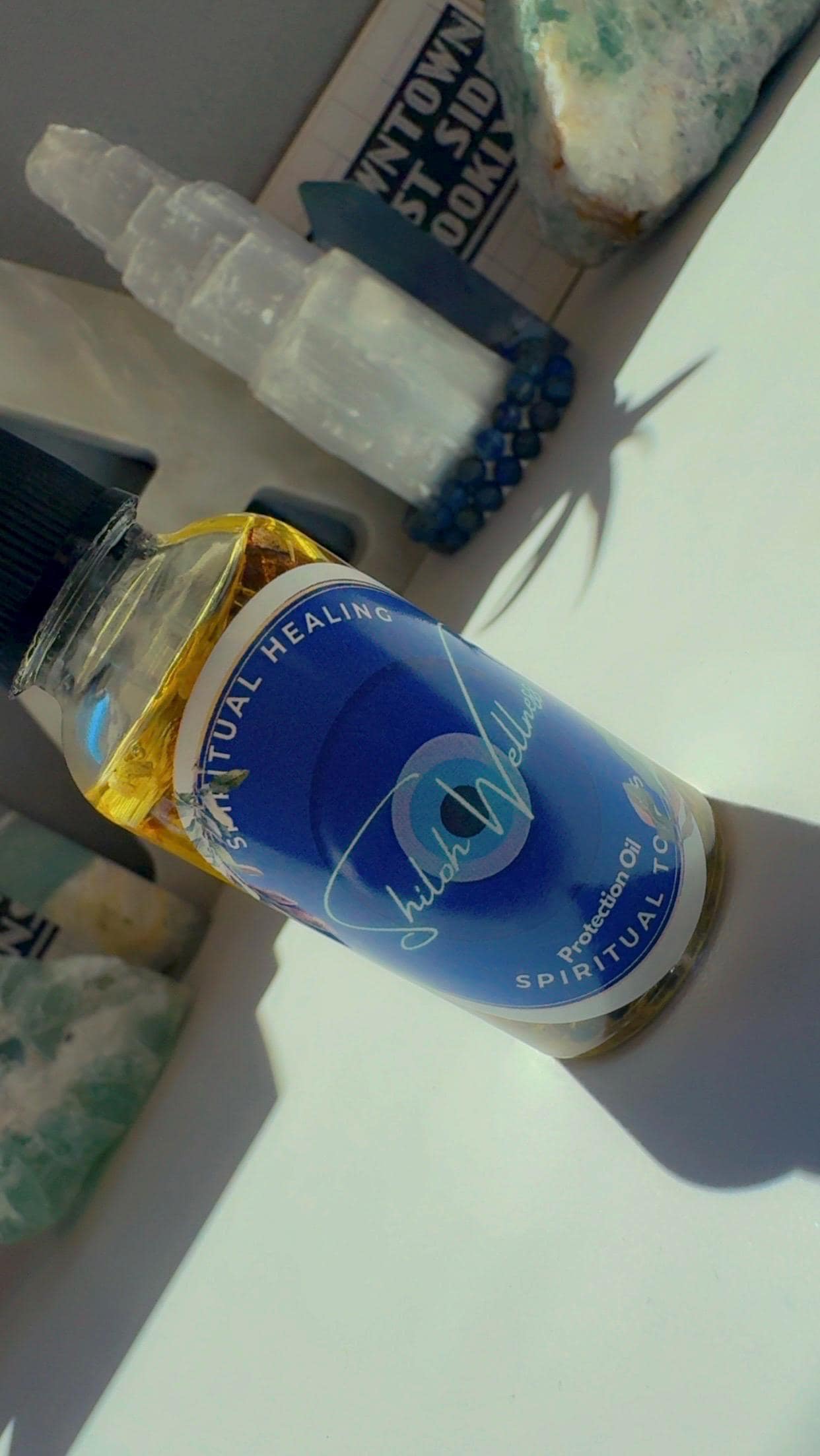 Protection & Banishing Oil – Aura Cleansing, Evil Eye Defense and Rootwork Magic