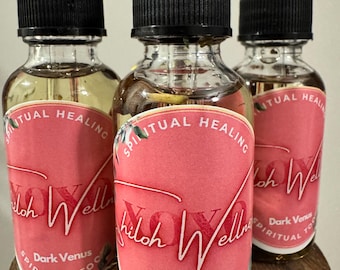 Dark Venus Oil – Seduction and Attraction Spell Oil | Feminine Power, Confidence, Lust, & Aphrodisiac Ritual Oil