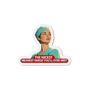 Die-Cut Magnets, Nurse Magnets, Healthcare Worker Gifts, Medical Professional Decor, Hospital Staff Accessories, Thank You Nurse Gifts