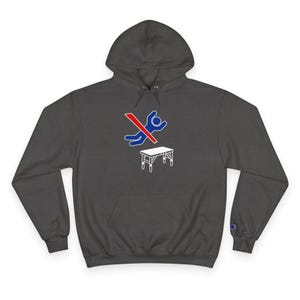 Buffalo Bills Champion Hoodie, Bills Mafia Football Fan Sweatshirt, The table Breaker, NFL Team Apparel, Game Day Gear