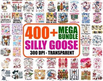 400+ Silly Goose png mega bundle, Funny Goose png, Seasonal Goose png, Nurse Goose png, Teacher Goose png, Summer & Holiday Goose
