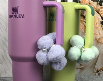 Dijes de peluche Stanley para accesorios de vaso con asa Stanley / Colgante de peluche Stanley / Dije Stanley personalizado / Accesorios para vaso