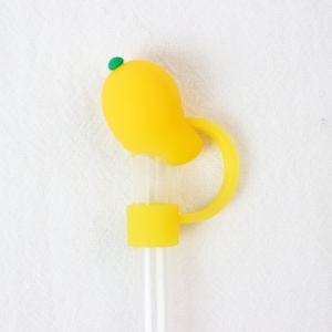 Mango Straw Toppers - 8mm Straw Caps - Toy Beverage Straw Toppers