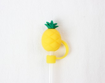 Pineapple Straw Toppers - 8mm Straw Caps - Toy Beverage Straw Toppers