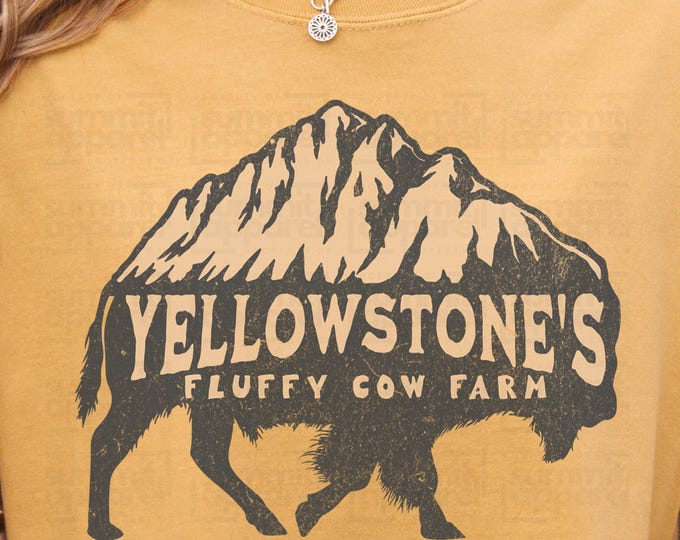 Yellowstone Bison T-Shirt, "Worst Petting Zoo" Graphic Tee
