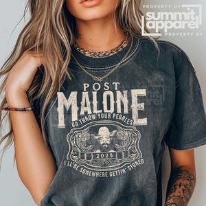 Comfort Colors Country Music T-shirt: Trendy Posty Malone Tee
