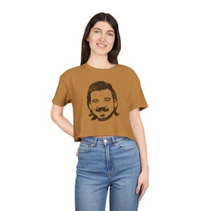 Morgan Wallen Crop Top for concert, Country Music shirt, Wallen face tee, country western tee, Morgan Wallen tour shirt popular Wallen shirt