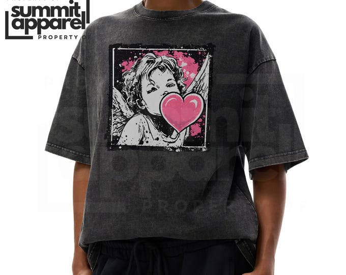 Cupid bubble gum vintage Sweasthirt, Valentines streetwear hoodie