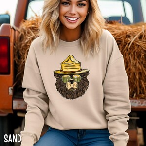 Smokey Bear Sweatshirt Etsy