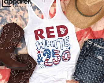 Regatas femininas para o Dia da Independência, regata nadador vermelha, branca e azul, regata feminina justa com estampa dos EUA, regata comemorativa do 250º aniversário da independência dos EUA.