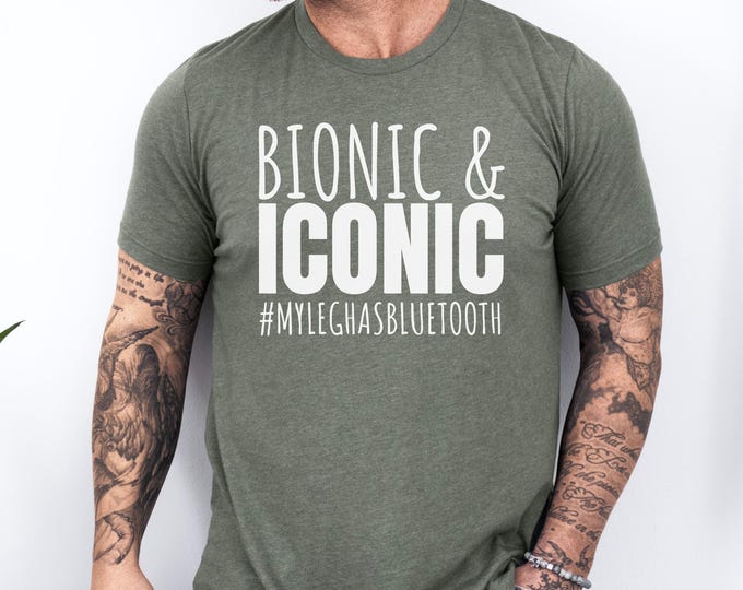 Funny Amputee Shirt: Prosthetic Pride Tee - Bella + Canvas 3001