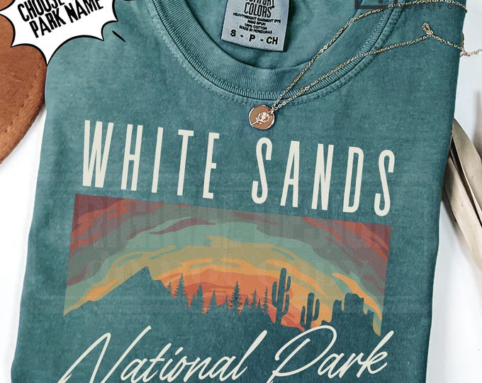 National Parks Shirt: Vintage Mountain Graphic Tee, Outdoor Gift