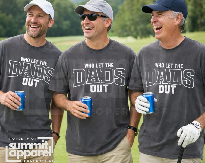 Comfort Colors Dad T-Shirt, Funny Fathers Day Gift