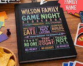 Personalized Family Game Night Score Book: Fun Gaming Gift
