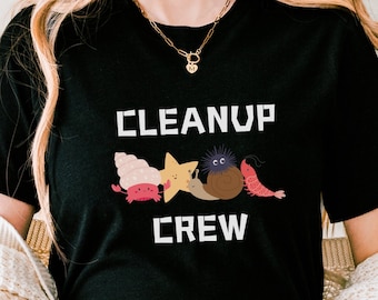 Aquarium Shirt | Cleanup Crew, Funny Fishkeeping Shirt,  Fish Hobbyist Shirt, Fish Lover Gift, Saltwater Aquarium Shirt, Graphic Tee, Unisex