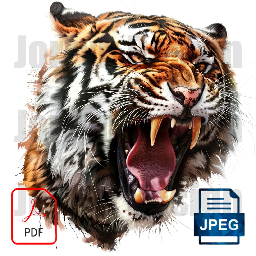20+ Tiger Clipart | Printable Clipart | High Quality Jpg/jpeg and Pdf ...