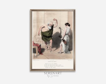 Vintage 1937 Daumier Vintage 1937 Daumier