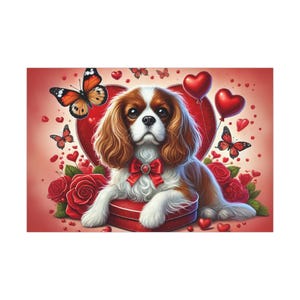 Cavalier King Charles Spaniel Gift Wrap