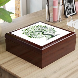 Elegant Tree Jewelry Box, Gifts for Her, Storage, Nature Lover Keepsake, Wedding or Anniversary Gift