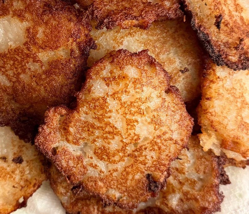 Farmhouse Potato Pancake Recipe | Rustic Latkes (PDF Digital Download ...