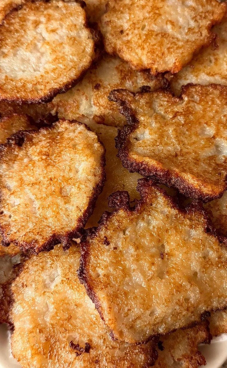 Farmhouse Potato Pancake Recipe | Rustic Latkes (PDF Digital Download ...
