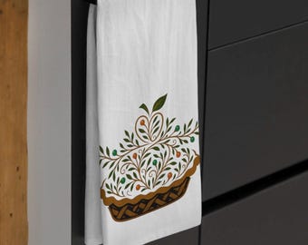 Apple Pie Kitchen Tea Towel Gift