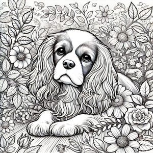 Cavalier King Charles Spaniel Malseite: Gartenhund Art (PDF)