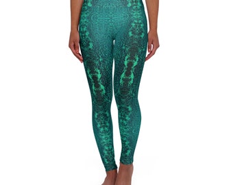 Hoch taillierte Yoga Leggings (AOP)