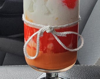 Strawberry Shortcake Dessert Candle