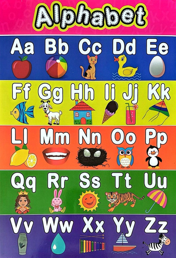 Póster Educativo Bilingüe Interactivo – Alfabeto, Números Y Música En Español E Inglés – Ideal Para Niños De 3 A 8 Años, Regalo Para Preescolares