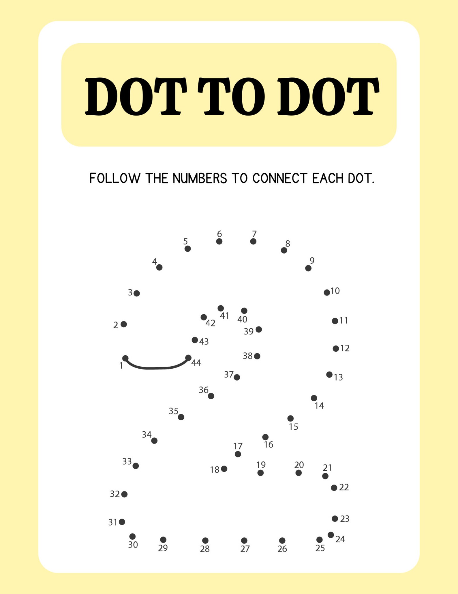 Digital Dot to Dot Connecting Activity Math Games 1 to 20 Worksheets ...