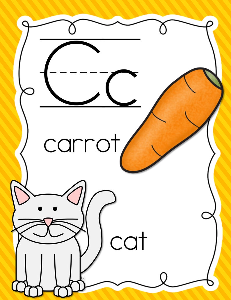 Alphabet Letters Workbook for Kids: Trace and Learn A to Z With Two ...