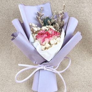Wedding Mini Dried Flower Bouquet,Wedding Natural Plant Bouquet,Dried Flower Mini Bouquet,Mini Bouquet Wedding Decor,Wedding Favor for Guest