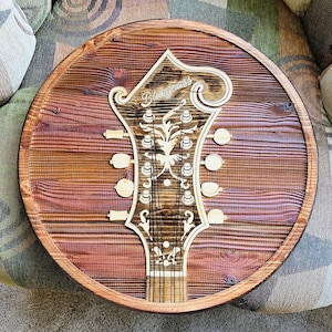 Mandolin wall art, Large