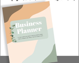 Printable Business Planner