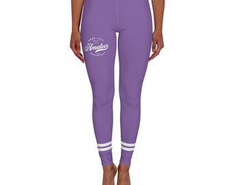 Purple Women's AmateurSpandex Leggings