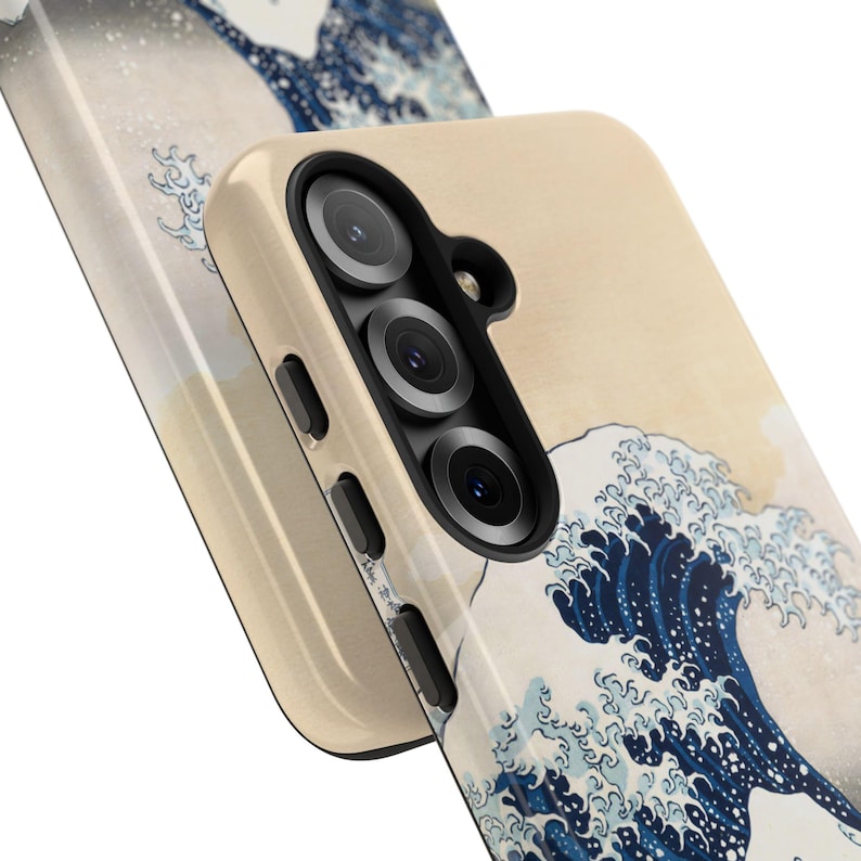 Die große Welle vor Kanagawa iPhone Hülle | Hokusai Handyhülle | Majestätischer Berg Fuji, japanischer Ukiyo-e-Kunststil - Einzigartiges Ozeandesign-Cover Bild 10