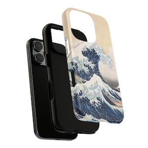 Die große Welle vor Kanagawa iPhone Hülle | Hokusai Handyhülle | Majestätischer Berg Fuji, japanischer Ukiyo-e-Kunststil - Einzigartiges Ozeandesign-Cover Bild 7