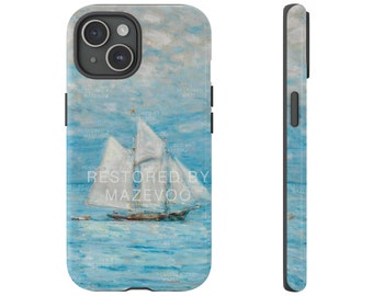Sailing Phone Case (1900s) | Sail Boat iPhone Case | Ship Phone Case Aesthetic iPhone Case | Classic Artwork15, 14, 13, 12, 11, 10, 9, 8, 7,