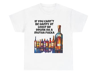Maglietta in cotone pesante Drunk