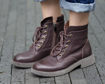 Blume brown biker boot deals
