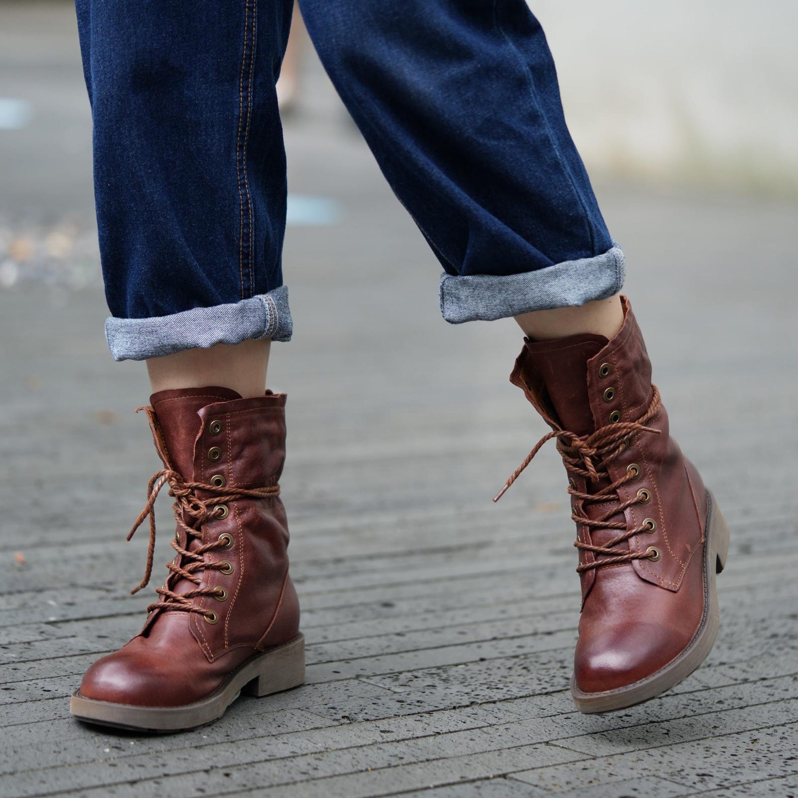 sheepskin ankle boots